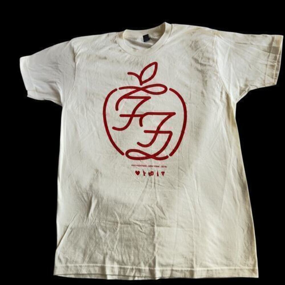Foo Fighters Madison Square Garden Concert T-Shirt NYC 2018 Large J Variation